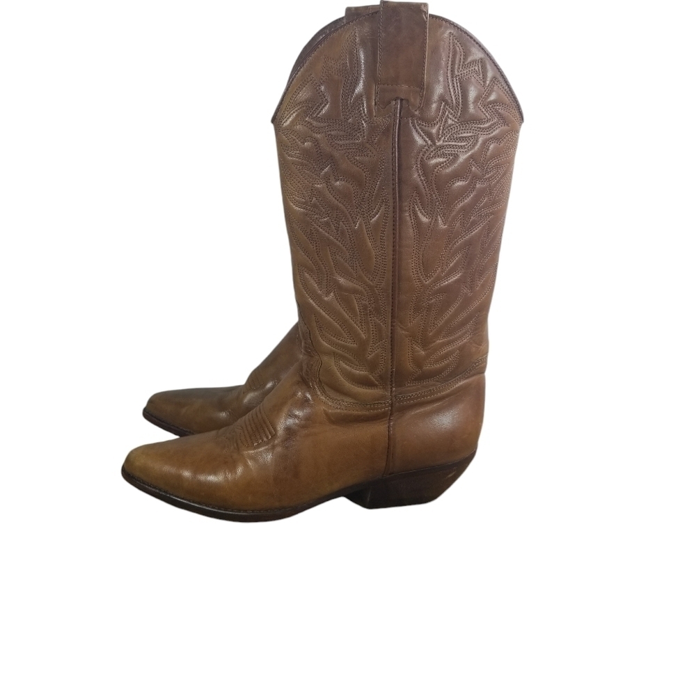 Guess by Georges Marciano leather cowboy boots - Picture 4 of 14
